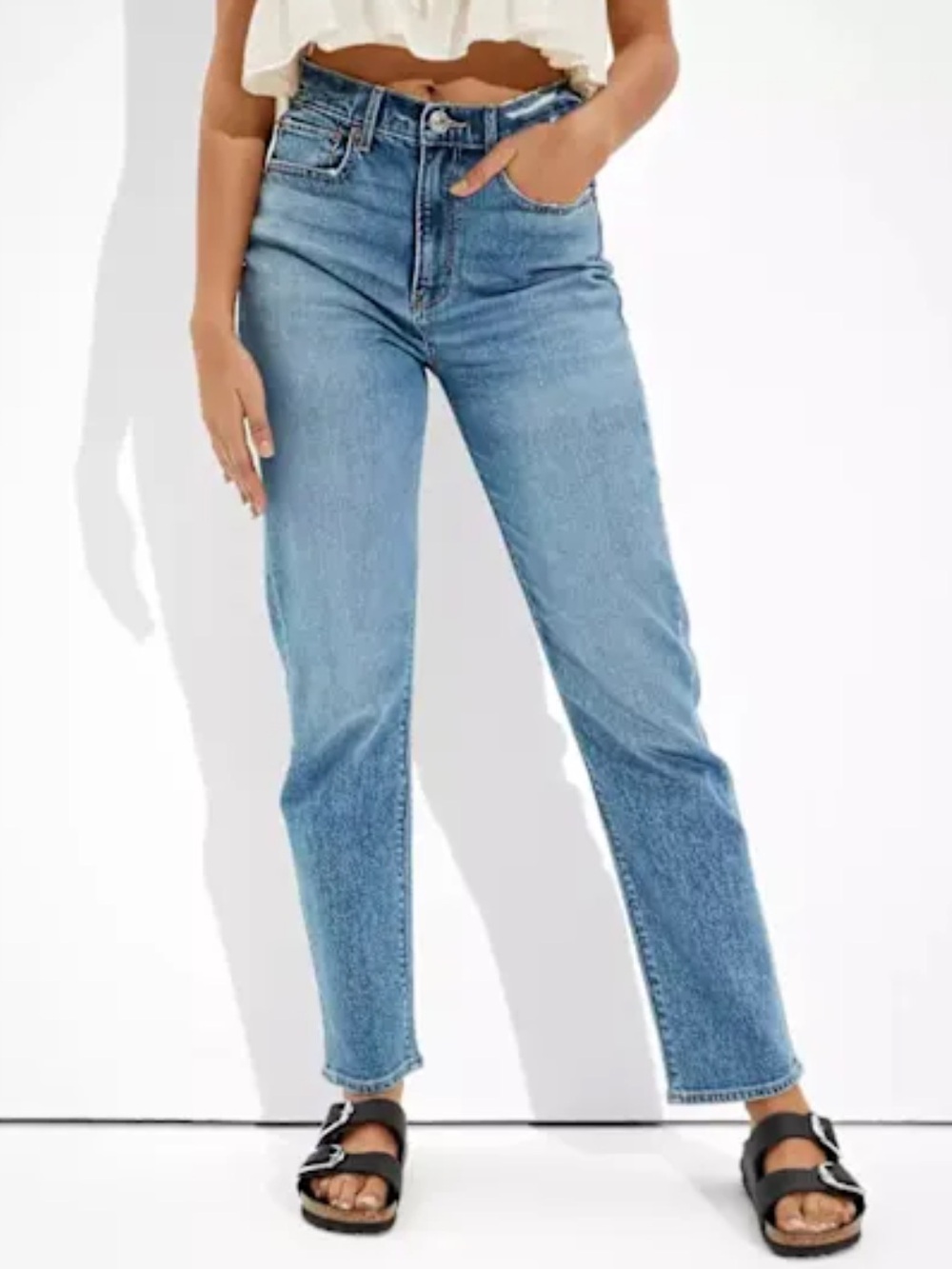 American Eagle Light Blue Stretch Denim Jeans